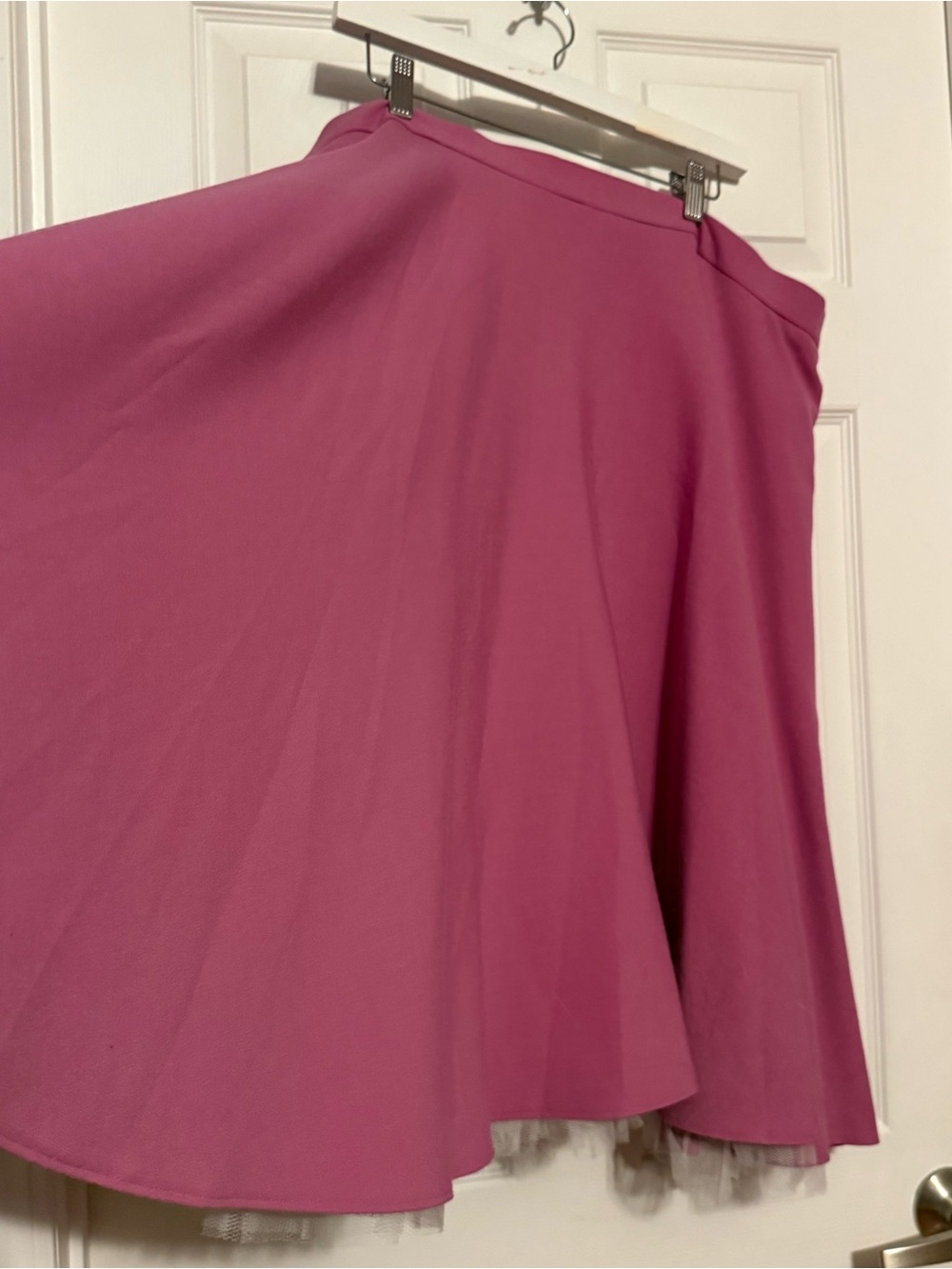 Women’s Flared Midi Skirt - Orchid Pink - Picture 5 of 15
